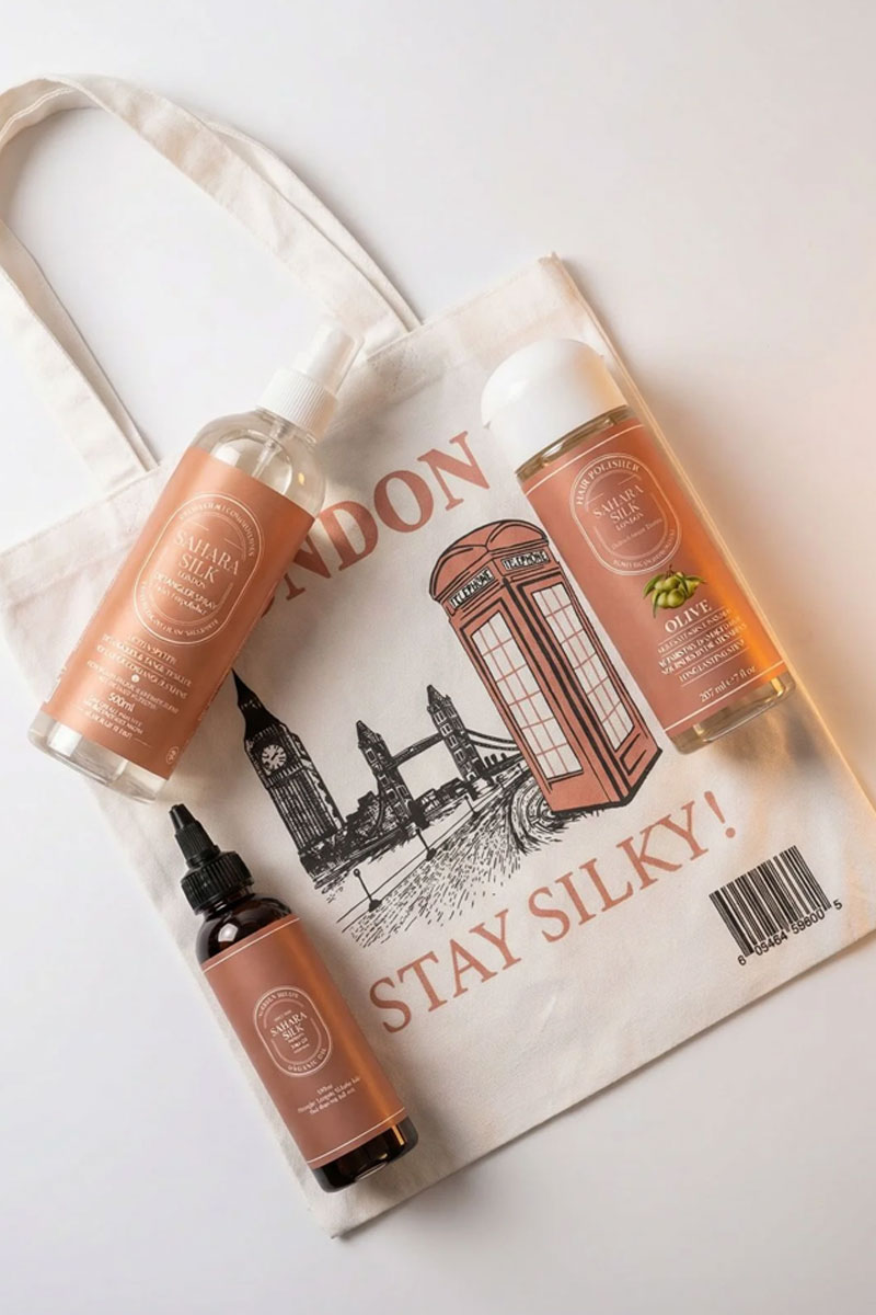 Sahara Silk Care & Shine Set - Image 3